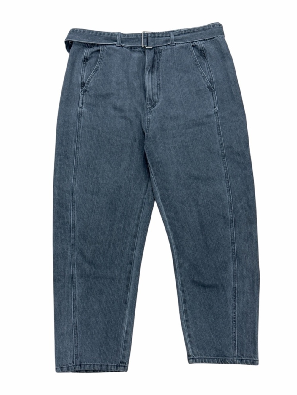Roucha Belted Straight Leg Jeans